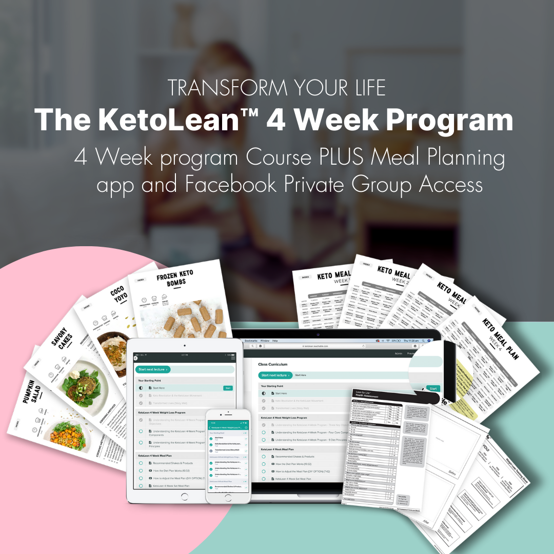 Free Keto Lean 4 Week Digital Course