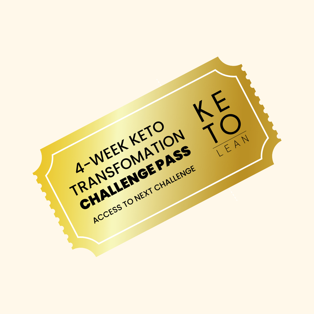 4 Week Keto Transformation Challenge Pass